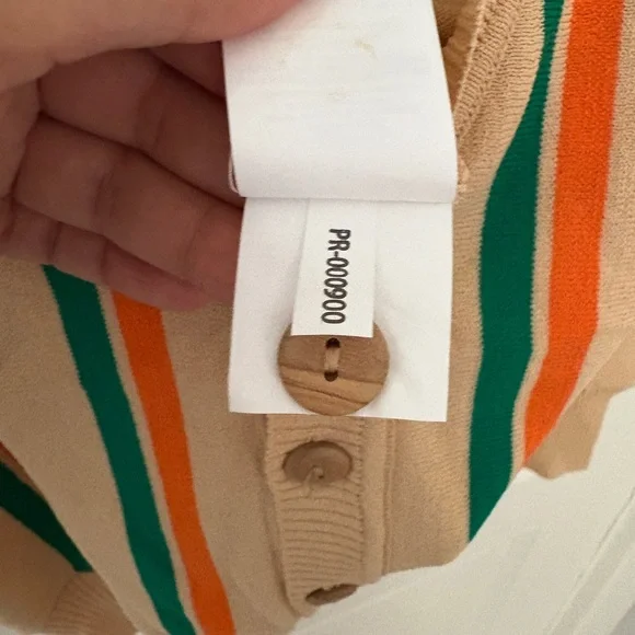 The Animals Observatory Striped Cardigan - Picture 7 of 9